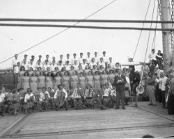 Olympiáda Helsinki 1952 Koncert na lodi Batory